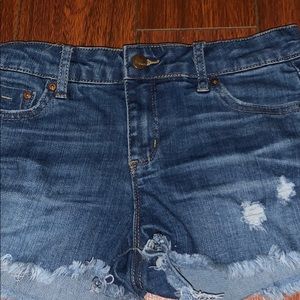 Jean shorts